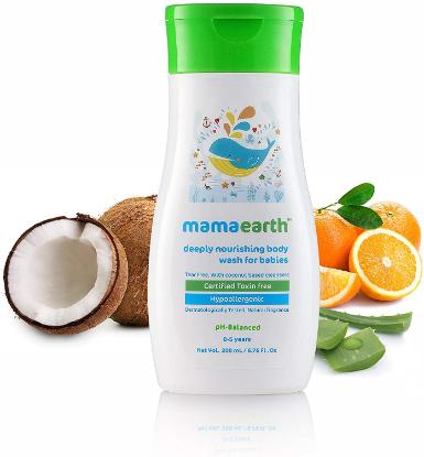 Picture of Mamaearth Deeply Nourishing Body Wash For Babies 200ml, 0-5Yrs