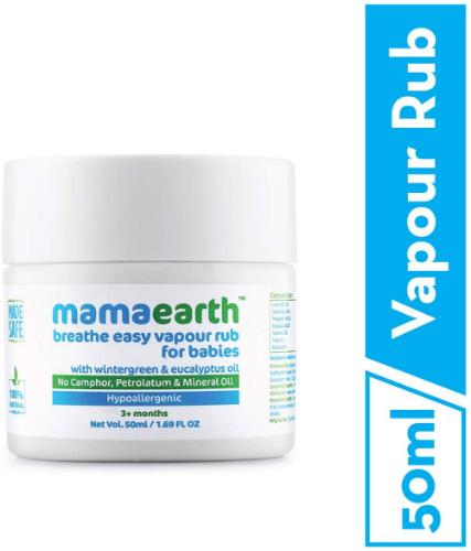 Picture of Mamaearth Natural Breathe Easy Vapour Rub Balm 50gm