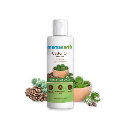 Picture of Mamaearth Castrol Oil for Healthier Skin, Hair & Nails with 100% Pure & Natural Cold-Pressed Oil, 150ml