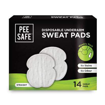 Picture of Pee Safe Disposable Underarm Sweat Pads (Straight) - Pack of 14