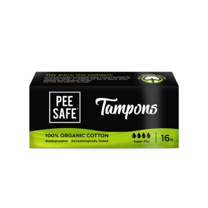 Picture of Pee Safe Organic Cotton Tampon (Super plus)