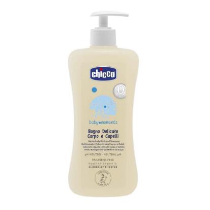 Picture of Chicco Body Wash & Shampoo 500ml (Baby Moments - India)