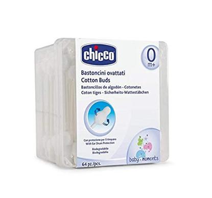 Picture of Chicco Cotton Tips Sicurnet 64 Pcs