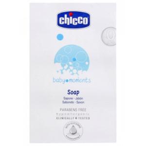 Picture of Chicco Soap Baby Moments India 125 Gr