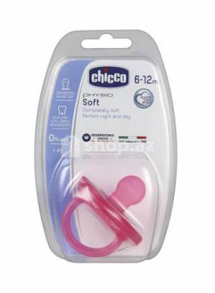 Picture of Chicco Soother Ph.Soft Neut Sil 6-12M 1Pc