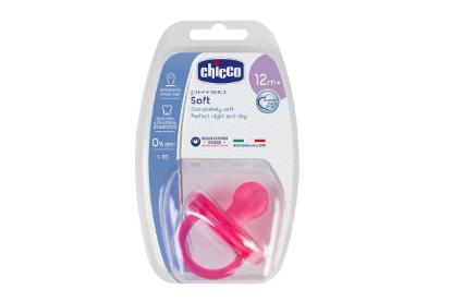 Picture of Chicco Soother Ph.Soft Pink Sil 12/16-36M 1Pc B
