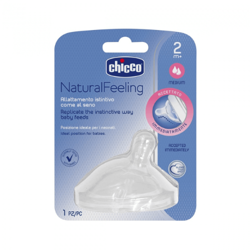 Picture of Chicco Teat Natural Feeling 2M+ F Medium