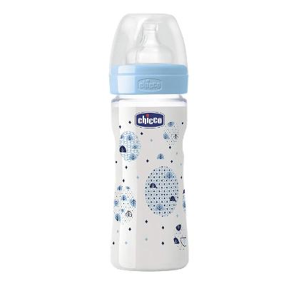 Picture of Chicco Wellbeing Single Pack Pp Bottle 250ml Fast Flow (Blue)