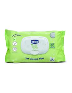 Picture of Chicco Wipes 72 Pcs With Fliptop (Baby Moments - India)