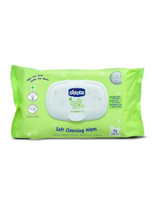 Picture of Chicco Wipes 72 Pcs With Fliptop (Baby Moments - India)