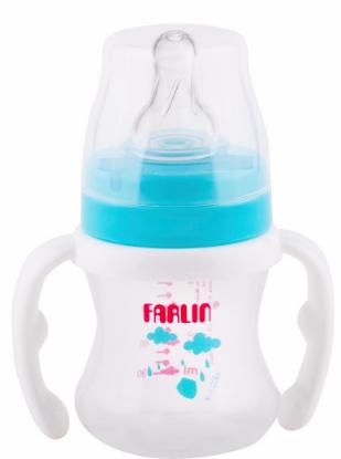 Picture of Farlin Feeding Bottle PP Wide Neck w/Handle 150ml (AB-42014)