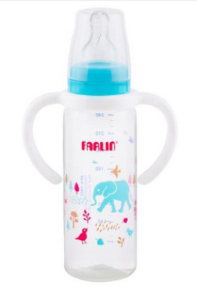 Picture of FEEDING BOTTLE 240ml PP W/HANDLE