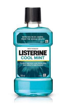 Picture of Listerine Cool Mint Mouthwash - 500ml