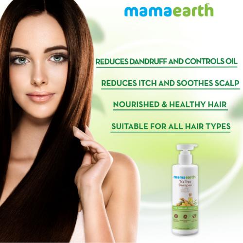 mamaearth shampoo tea tree