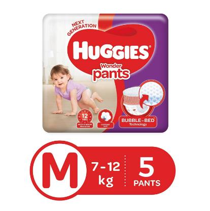 Picture of Huggies Wonder Pants Medium (7-12kg) 5 Pants