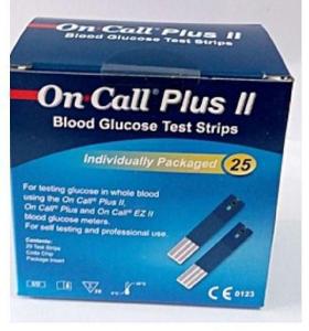 Picture of On Call Plus Test Strip (25 Pieces)