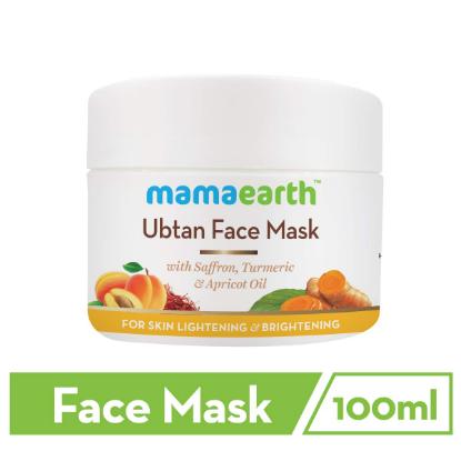 Picture of Mamaearth Ubtan Face Mask for Skin Lightening & Brightening 100ml