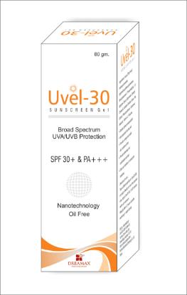 Picture of Uvel-30 Sunscreen Gel