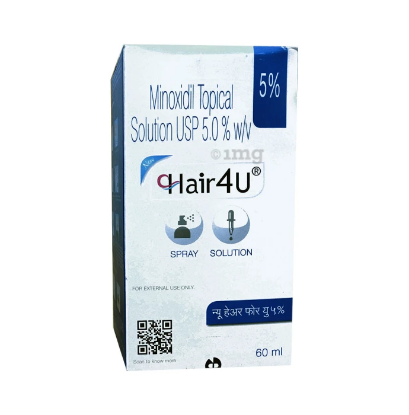 Show details for Hair 4U 5% Spray/ Solution 60ml 'Bottle