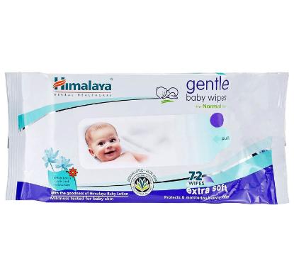 Picture of Himalaya Baby Wipes 72 Pieces