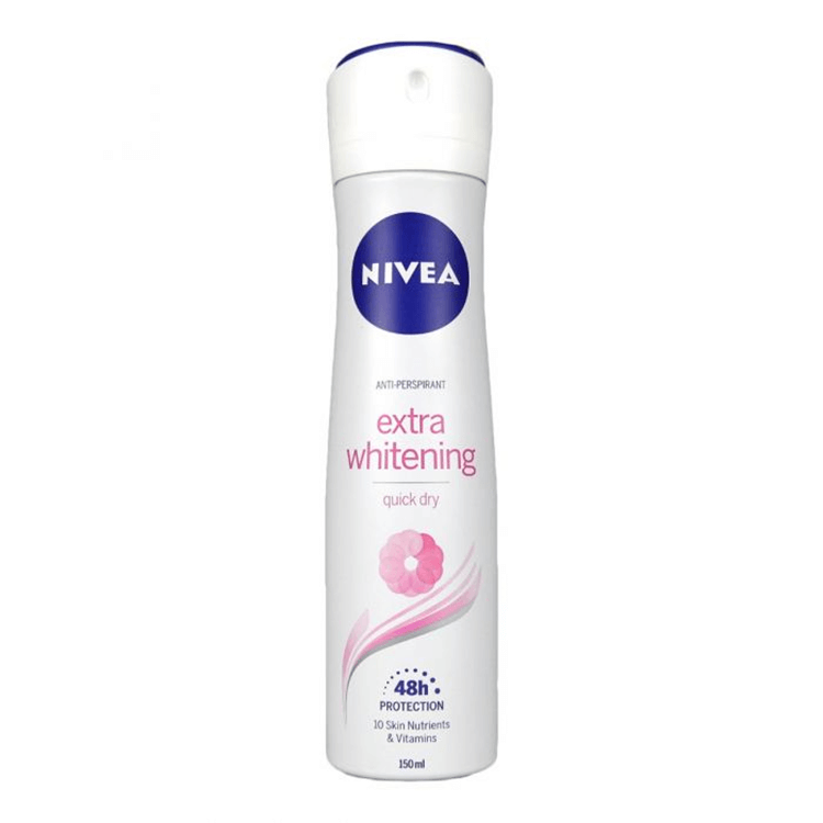Nivea Deo Spray Extra Whitening Female 150ml