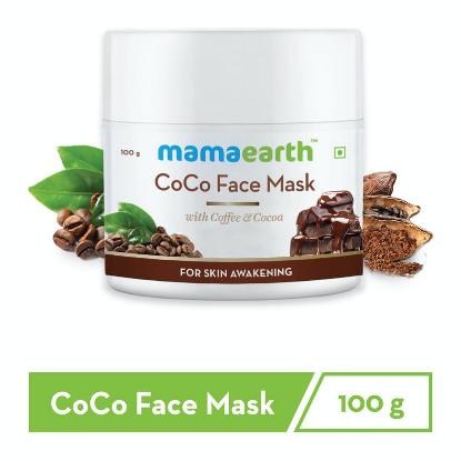 Picture of Mamaearth CoCo Face Mask with Coffee & Cocoa for Skin Awakening - 100gm