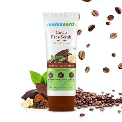 Picture of Mamaearth CoCo Face Scrub with Coffee & Cocoa for Rich Exfoliation - 100gm