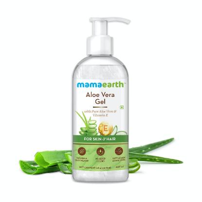 Picture of Mamaearth Aloe Vera Gel with Pure Aloe Vera & Vitamin E for Skin and Hair - 300ml