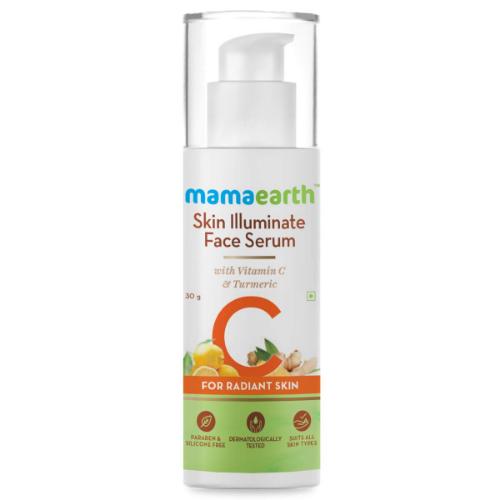 Picture of Mamaearth Skin Illuminate Face Serum for Radiant Skin with Vitamin C & Turmeric - 30gm