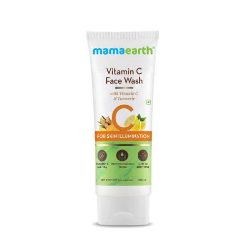 Picture of Mamaearth Vitamin C Face Wash With Vitamin C & Turmeric for Skin Illumination - 100gm