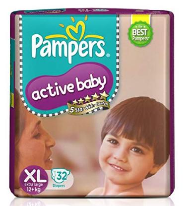 Picture of Pampers Taped 32'D XL