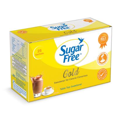 Picture of Sugar Free Gold Sachet 25