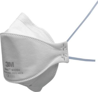 Picture of 3M Aura Disposable Respirator, FFP2, Unvalved, 9320+