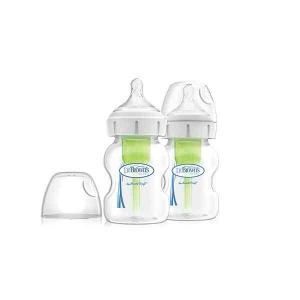 Picture of Dr. Brown's 5oz / 150ml PP Wide-Neck "Options" Baby Bottle, 2-Pack (WB52005-ESX)