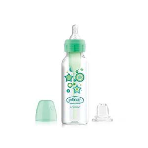 Picture of Dr. Brown's 8oz/250ml Options+ PP Narrow Bottle to Sippy, Green, Single (SB81603-P3)