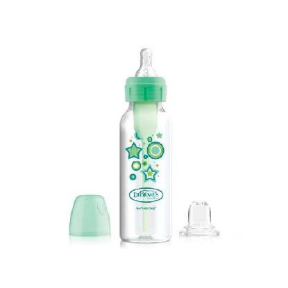 Picture of Dr. Brown's 8oz/250ml Options+ PP Narrow Bottle to Sippy, Green, Single (SB81603-P3)