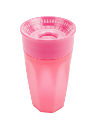 Picture of Dr. Brown's Cheers 360 Cup, 10 oz/300ml, Pink, 1 pack (TC01039-INTL)