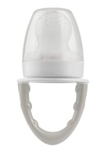 Picture of Dr. Brown's Fresh Firsts Silicone Feeder, Grey, 1-Pack (TF007-P3)