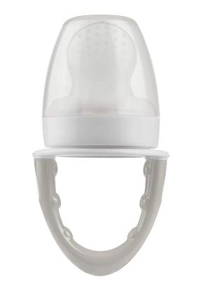 Picture of Dr. Brown's Fresh Firsts Silicone Feeder, Grey, 1-Pack (TF007-P3)