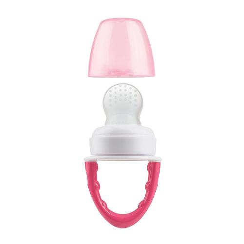 Picture of Dr. Brown's Fresh Firsts Silicone Feeder, Pink, 1-Pack (TF005-P3)