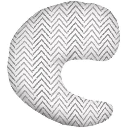 Picture of Dr. Brown's Gia Pillow with Cover, Gray Chevron (BF307)