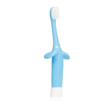 Picture of Dr. Brown's Infant-to-Toddler Toothbrush Elephant, Blue, 1- Pack (HG014-P4)