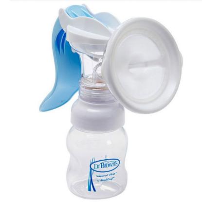 Picture of Dr. Brown's Manual Breast Pump & 120ml Wide-Neck Feeding Bottle (S1008-ES)