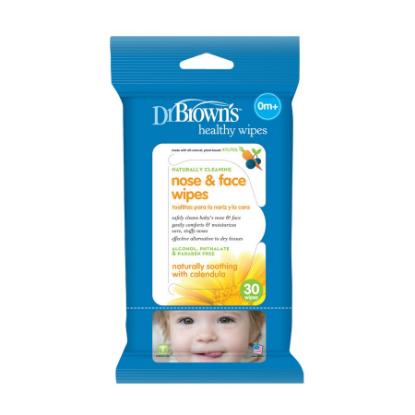 Picture of Dr. Brown's Nose and Face Wipes 30-Pack (HG002-P2)