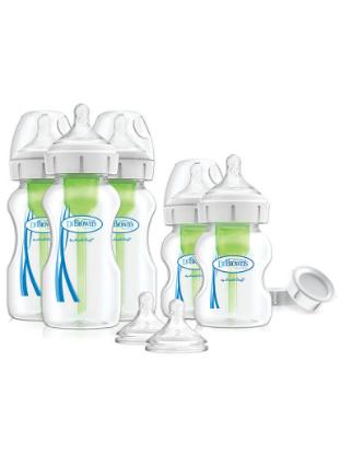 Picture of Dr. Brown's Options+ Wide-Neck Newborn Feeding Set, PP (WB09600)