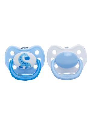 Picture of Dr. Brown's Ortho Classic Shield Pacifier - Stage 2 (6-12M) - Blue, 2-Pack (974-SPX)