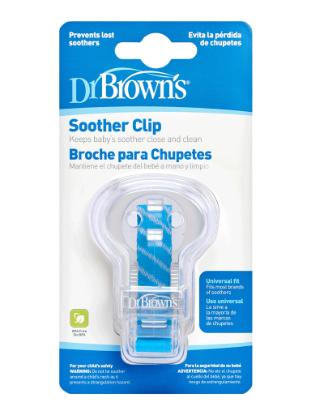 Picture of Dr. Brown's Pacifier Tether/Clip - Assorted Colors (990-INTL)
