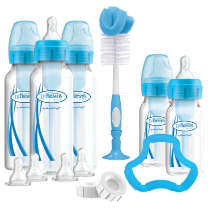 Picture of Dr. Brown's Options+ Narrow Anti-Colic Baby Bottle BLUE Gift Set (SB05405-ESX)