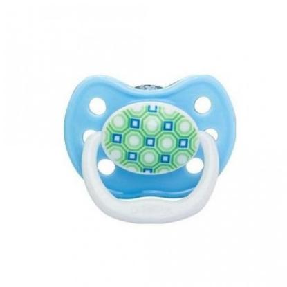 Picture of Dr. Brown's Prevent Butterfly Shield Pacifier - Stage 3 (12+M) - Blue, 1-Pack (PV31404-SPX)