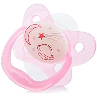 Picture of Dr. Brown's Prevent Butterfly Shield Pacifier - Stage 3 (12+M) - Pink, 1-Pack (PV31304-SPX)